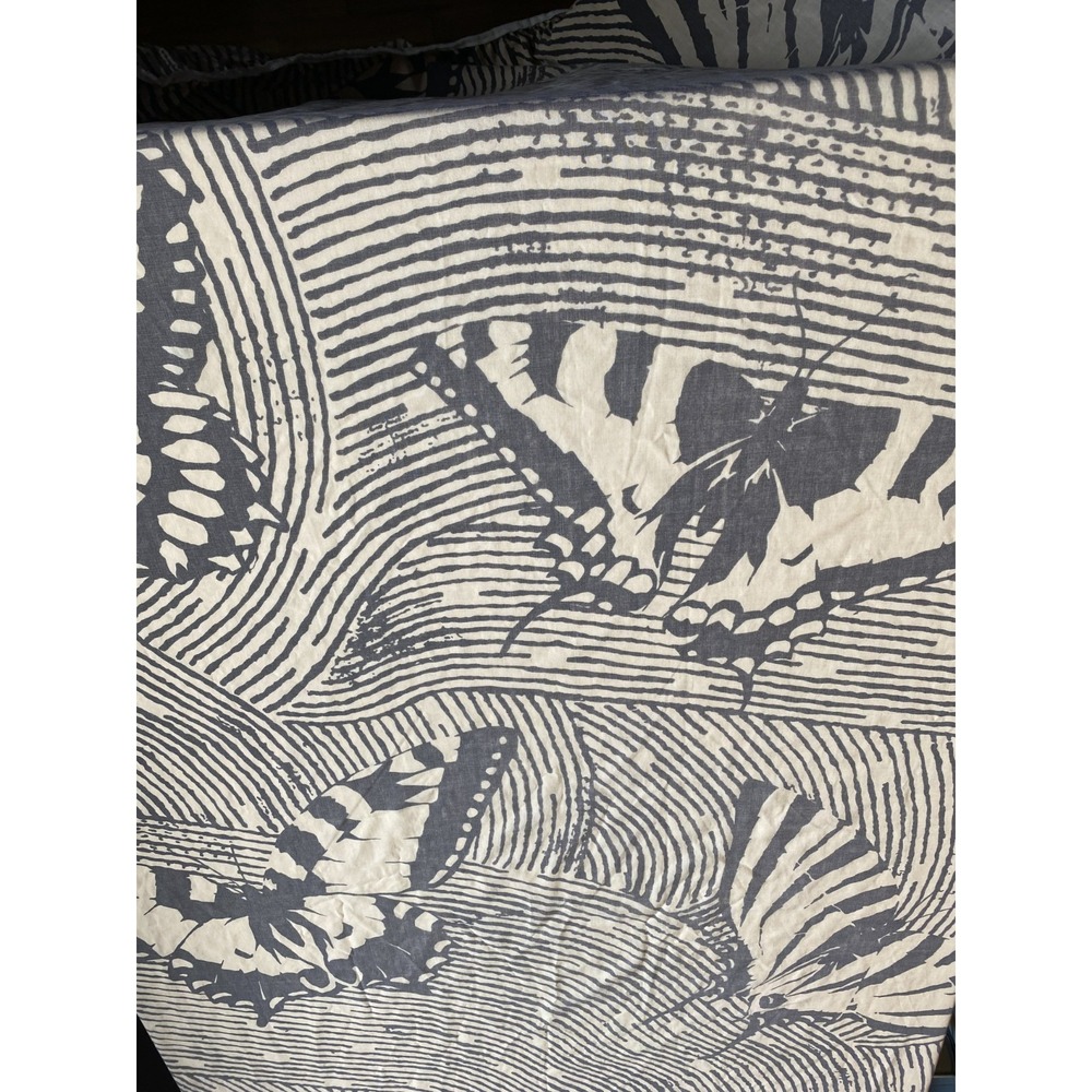 Vintage Retro Martex Mariposa Butterfly Twin Fitted Sheet Percale